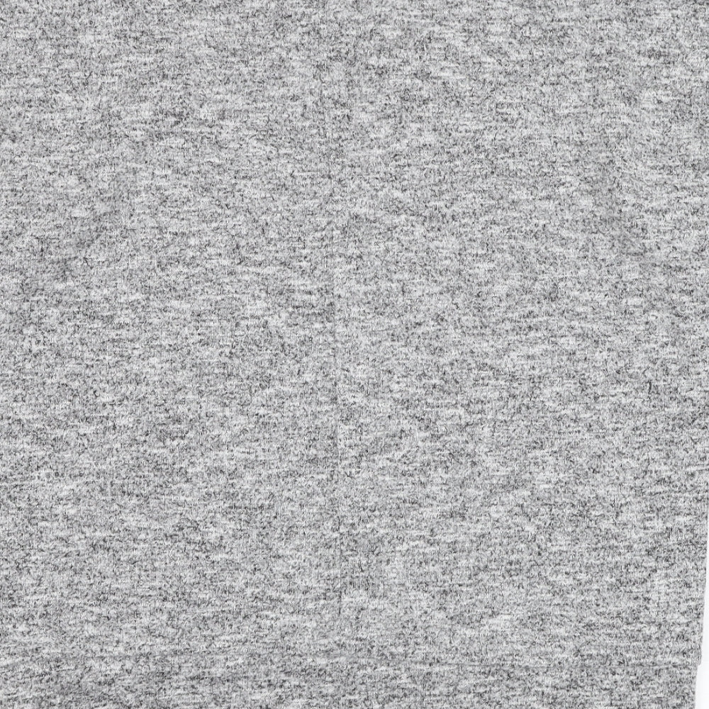 Dorothy Perkins Womens Grey  Polyester Pullover Sweatshirt Size 8  Pullover