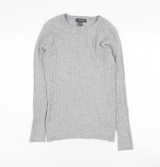 Primark Womens Grey  Viscose Pullover Sweatshirt Size 12  Pullover