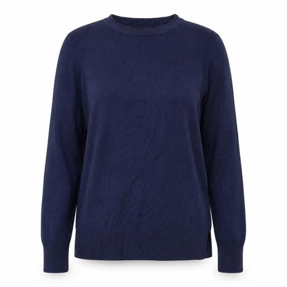 Atmosphere Womens Blue  Acrylic Pullover Sweatshirt Size 12  Pullover