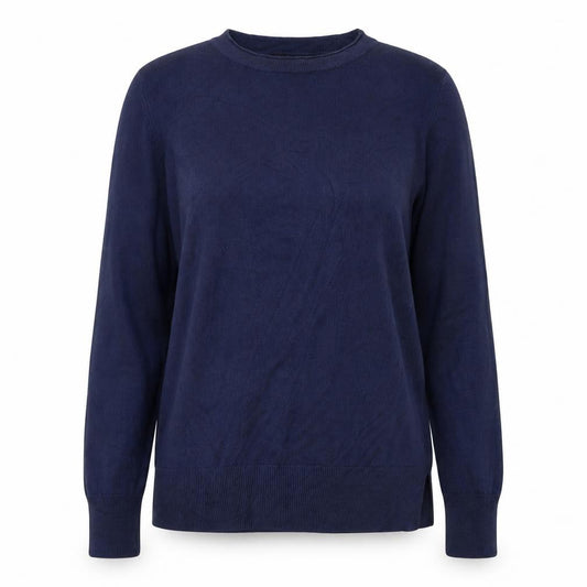 Atmosphere Womens Blue  Acrylic Pullover Sweatshirt Size 12  Pullover