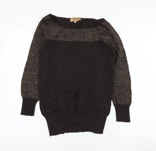 NEXT Womens Brown  Polyester Pullover Sweatshirt Size 8  Pullover