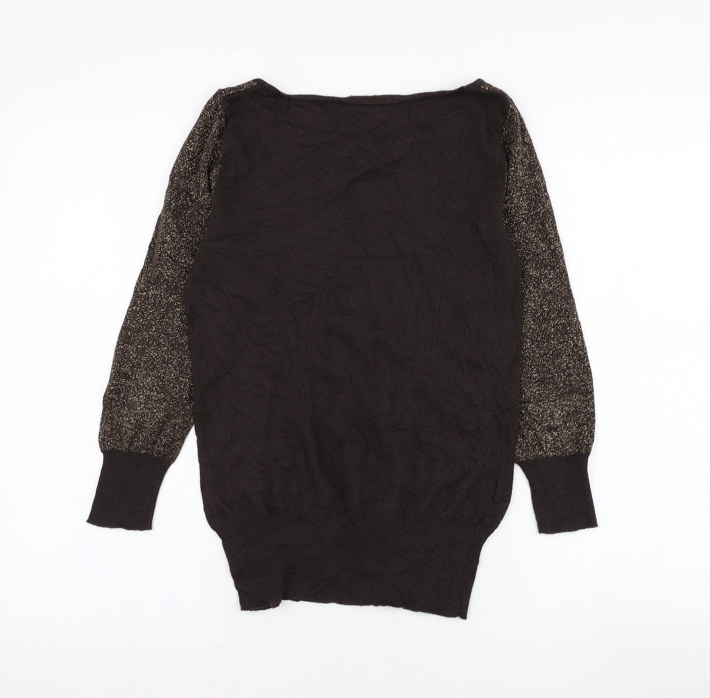 NEXT Womens Brown  Polyester Pullover Sweatshirt Size 8  Pullover