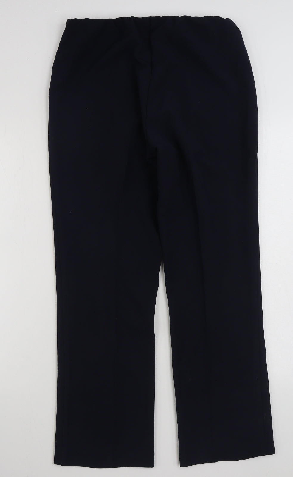 Vida Vi  Womens Blue  Polyester Trousers  Size 10 L29 in Regular