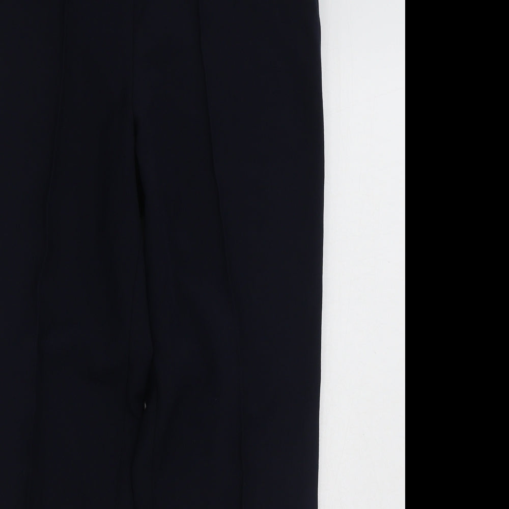 Vida Vi  Womens Blue  Polyester Trousers  Size 10 L29 in Regular