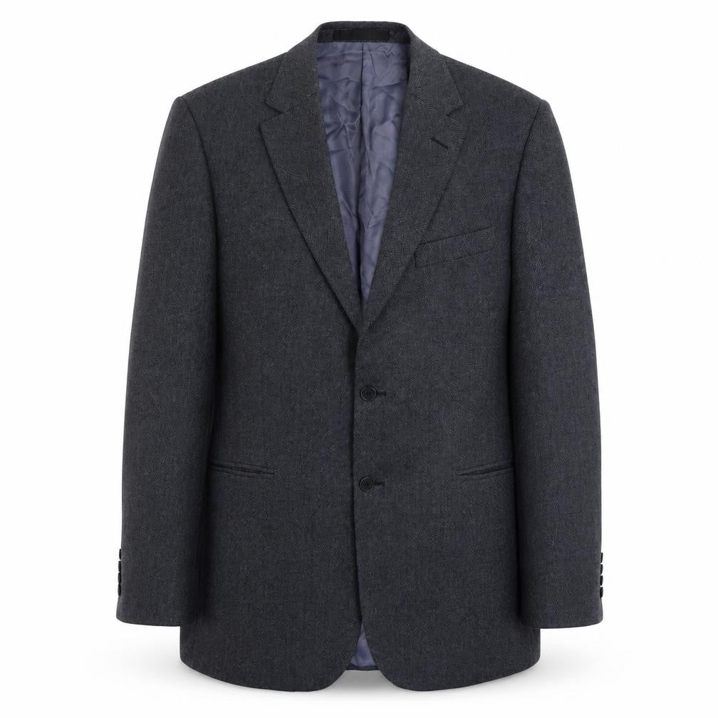 Marks & Spencer Mens Blue  Wool Jacket Suit Jacket Size M