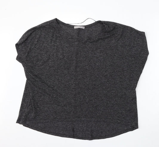 Atmosphere Womens Grey Round Neck  Polyester Pullover Jumper Size 10