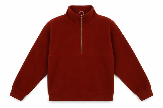 Primark Womens Brown  Polyester Pullover Sweatshirt Size 2XS  Zip
