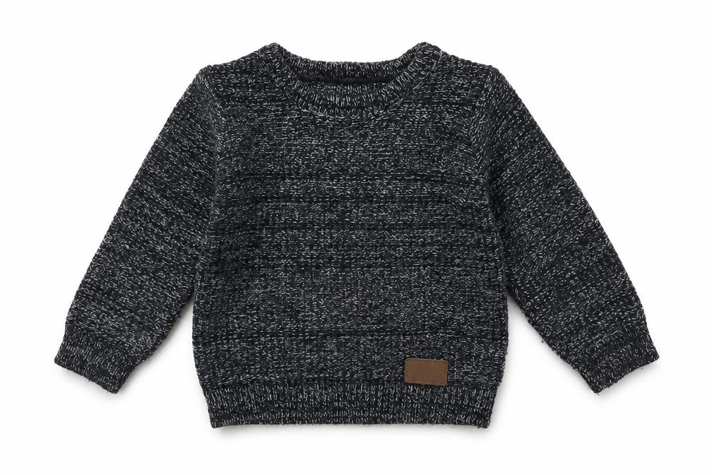 Little Rebel  Girls Blue Round Neck  Acrylic Pullover Jumper Size 2 Years
