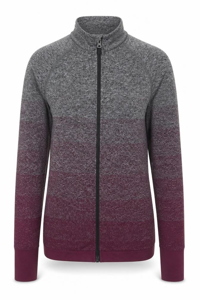 Primark Womens Purple Striped  Jacket  Size 6  Zip