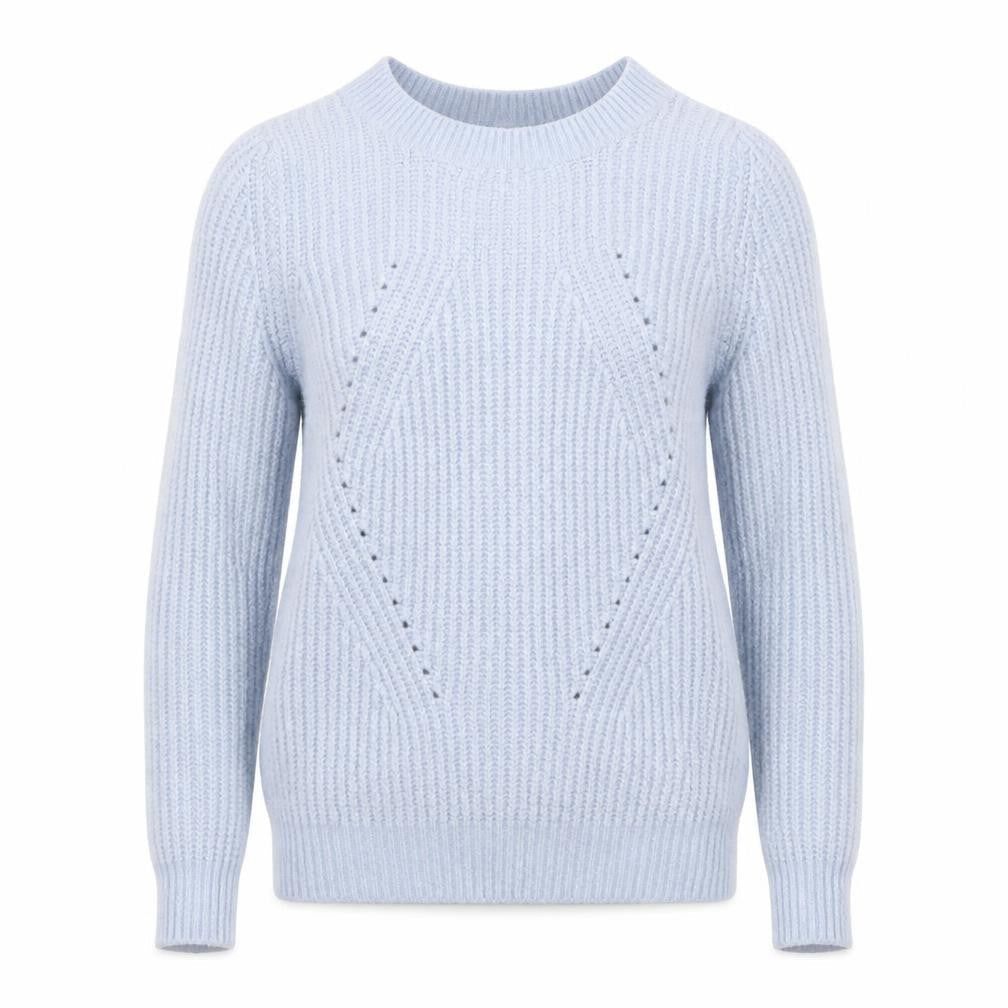 Primark Womens Blue Boat Neck  Acrylic Pullover Jumper Size 6