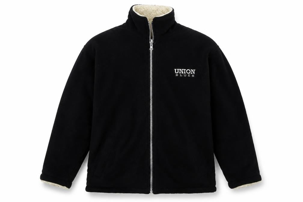 Union Blues Mens Black   Jacket  Size S  Zip