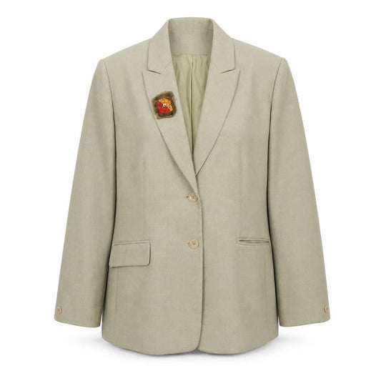 Dunnes Womens Beige  Polyester Jacket Suit Jacket Size 18