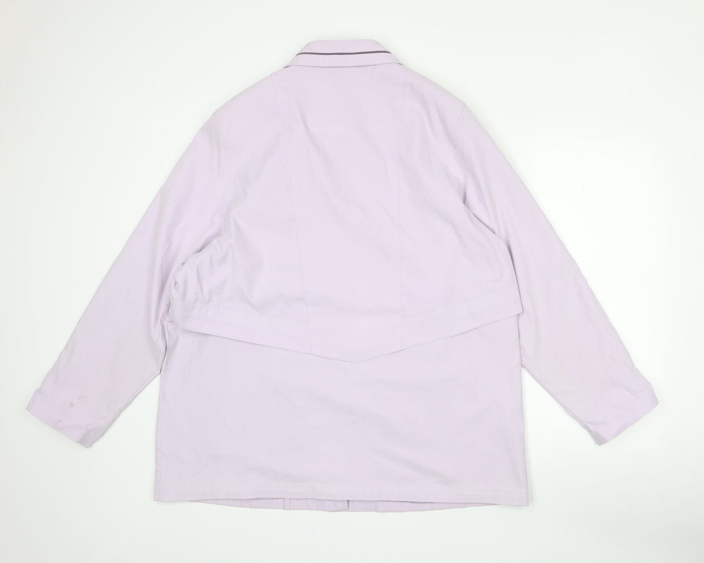 Debenhams Womens Purple   Jacket Coat Size 16  Button