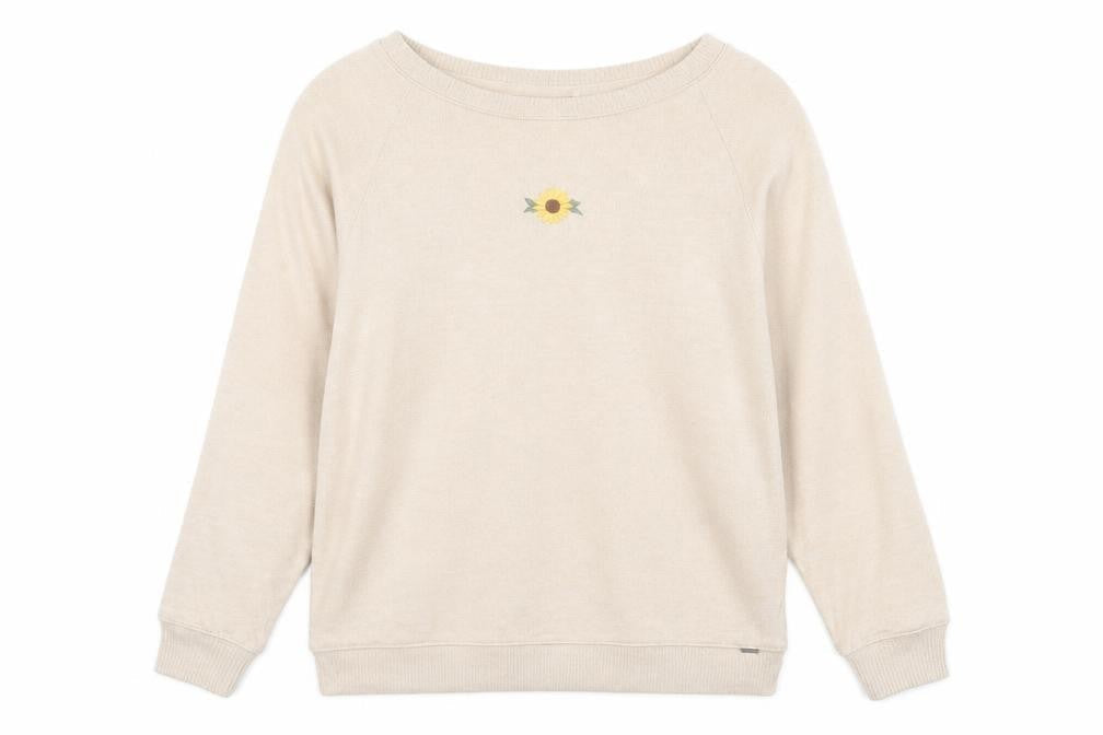 Gilly Hicks Womens Beige Crew Neck  Acrylic Pullover Jumper Size S