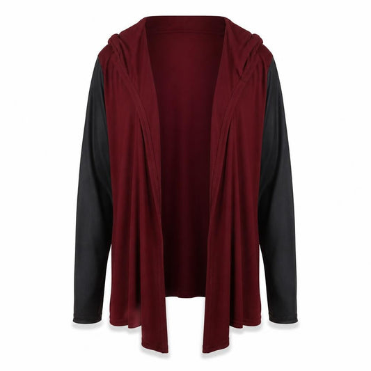 Blue Inc Womens Red V-Neck  Viscose Cardigan Jumper Size S