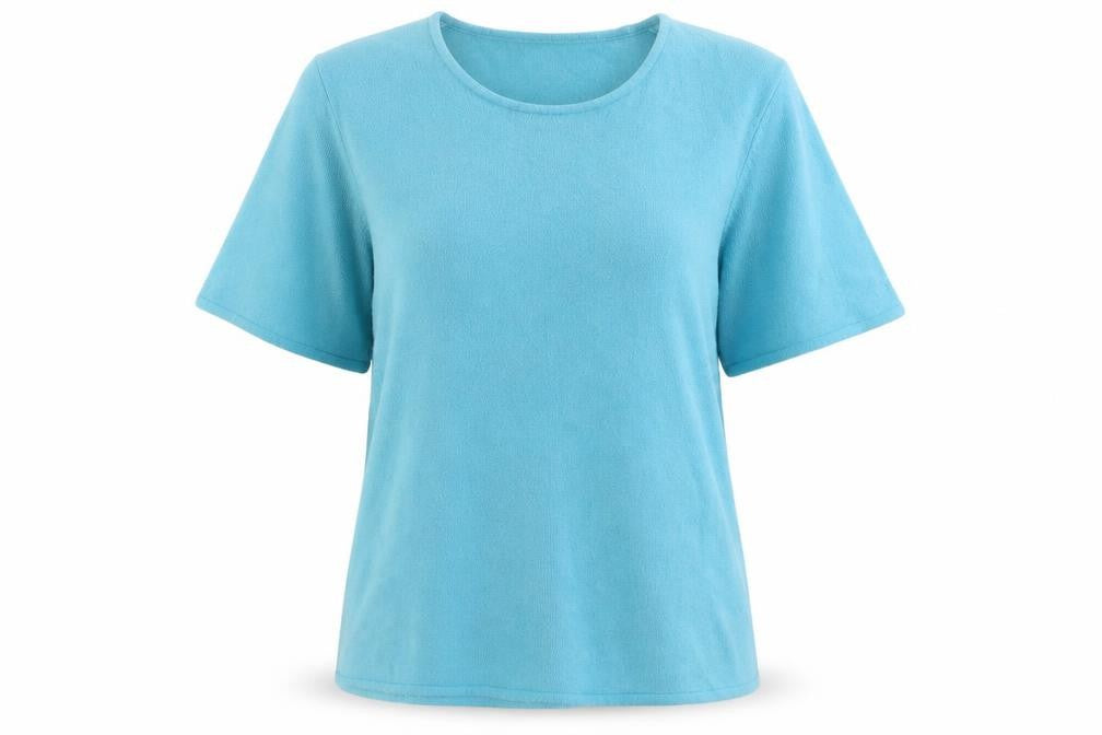 Bonmarché Womens Blue Scoop Neck Acrylic Pullover Jumper Size L