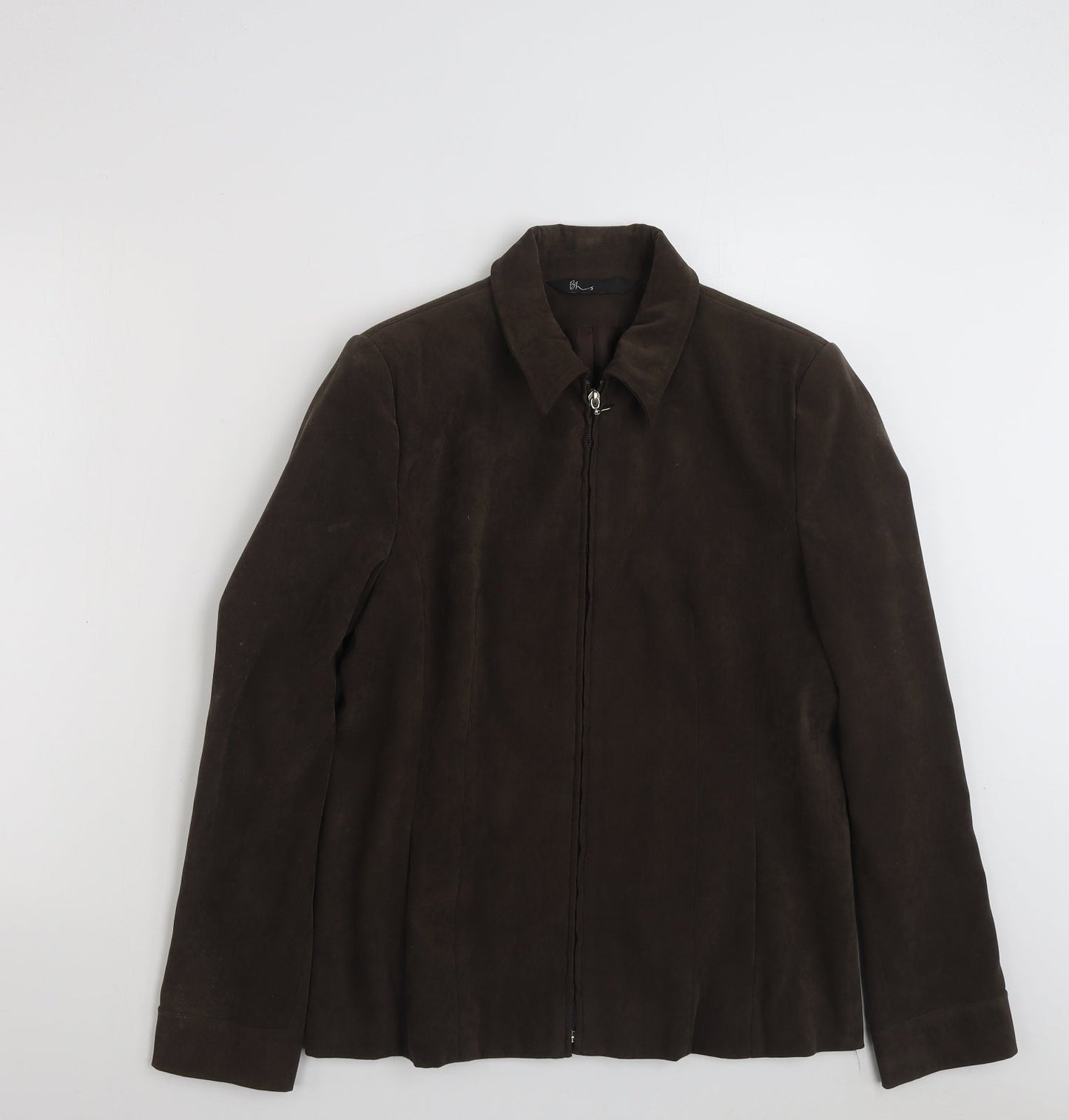 BHS Womens Brown   Jacket Blazer Size 14  Zip