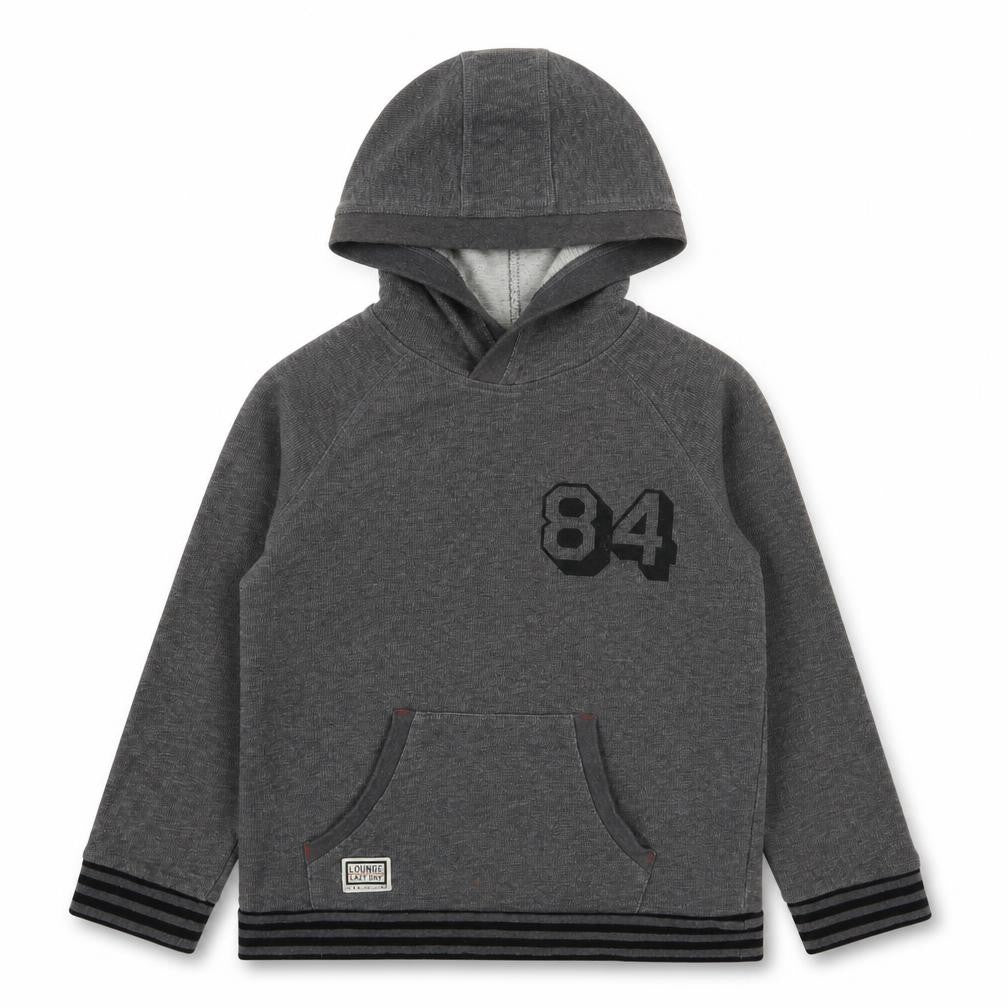 Marks & Spencer Boys Grey  Cotton Pullover Hoodie Size 8-9 Years