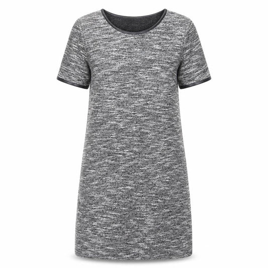 Quiz Womens Grey  Polyester A-Line  Size 10  Crew Neck Pullover