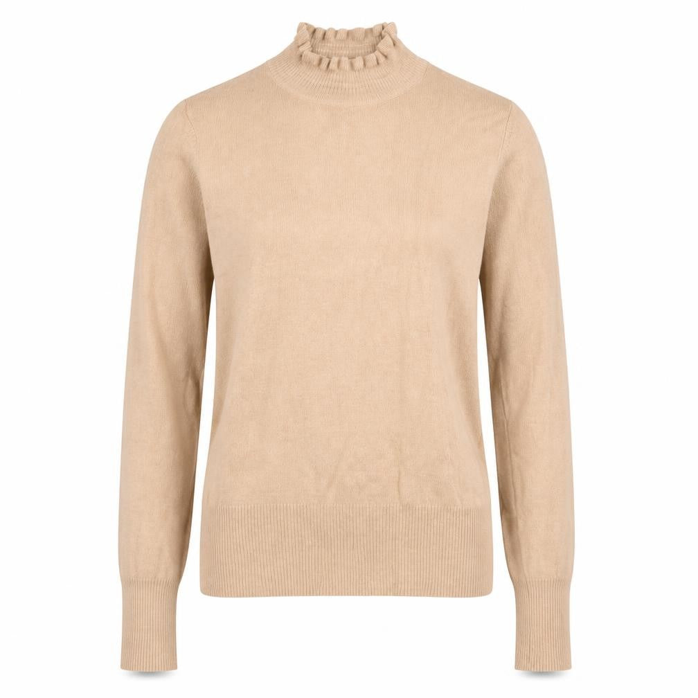 River Island Womens Orange High Neck  Viscose Pullover Jumper Size 10