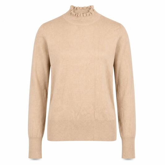 River Island Womens Orange High Neck  Viscose Pullover Jumper Size 10