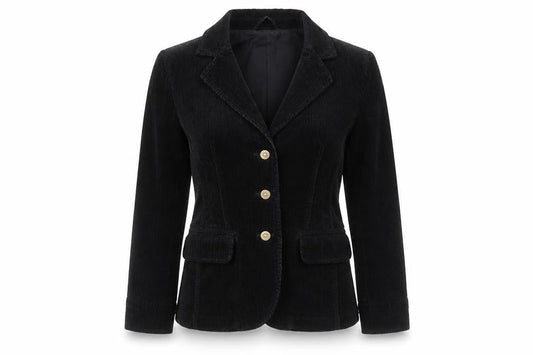 Marks & Spencer Womens Black   Jacket Blazer Size 8  Button