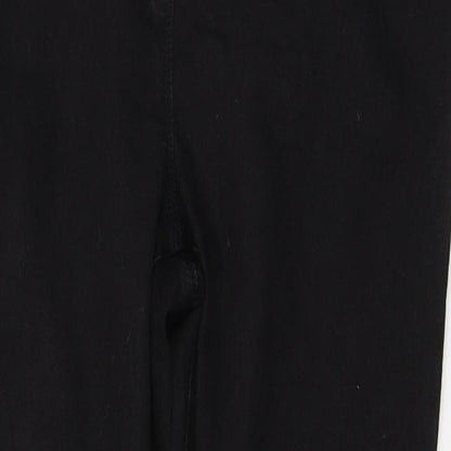 Preloved Studio Womens Black  Cotton Jegging Jeans Size 12 L27 in Regular - Detail