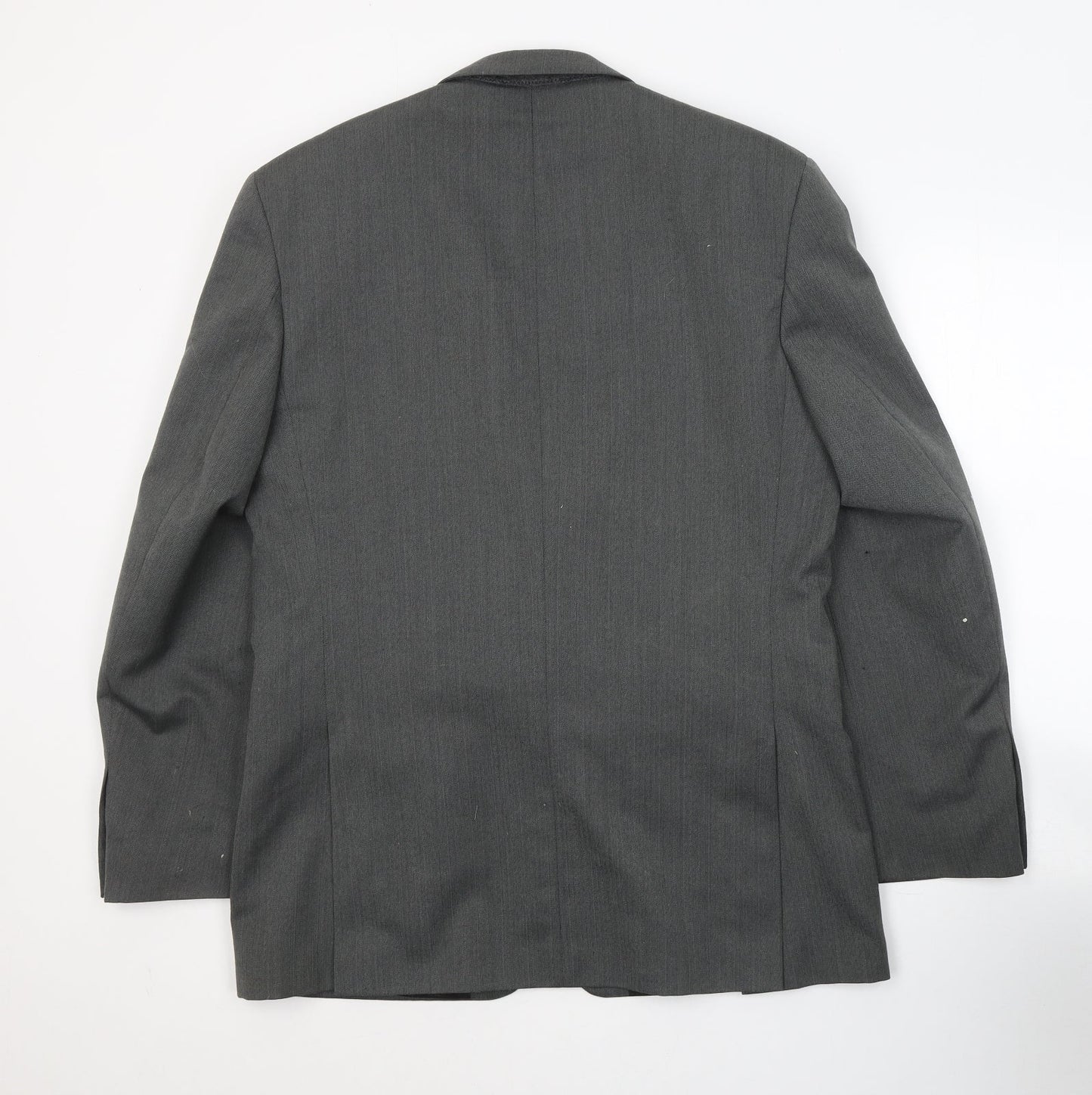 Chatsworth Mens Grey  Polyacrylate Fibre Jacket Suit Jacket Size M