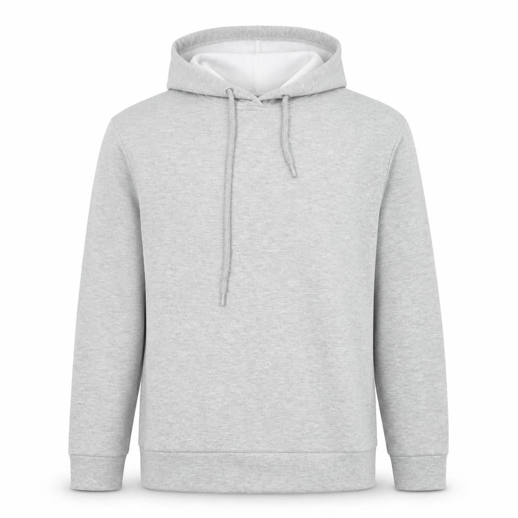 Stradivarius Mens Grey  Polyester Pullover Hoodie Size S
