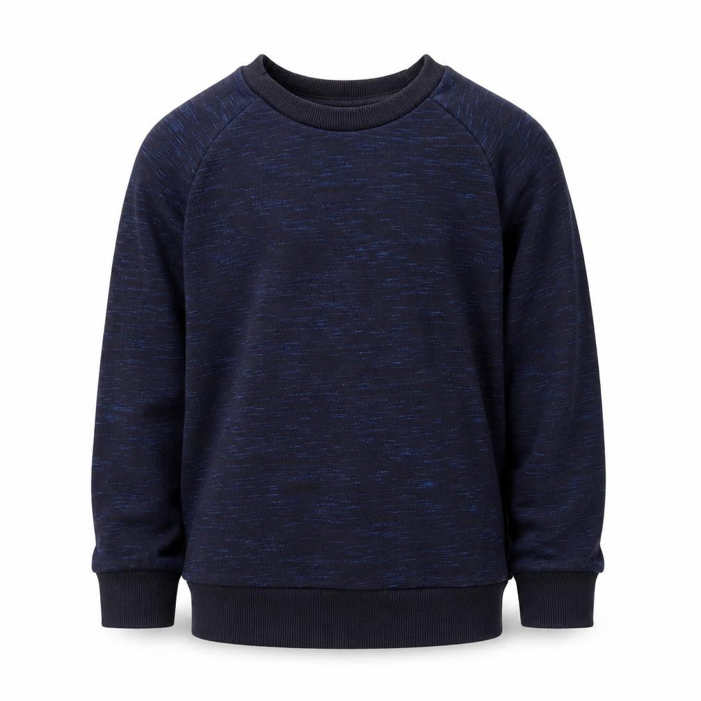Nutmeg Boys Blue  Cotton Pullover Sweatshirt Size 3-4 Years