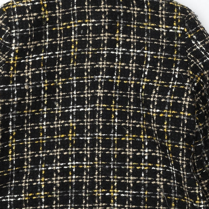 Isle Essentials Womens Multicoloured Geometric  Jacket  Size 14  Button
