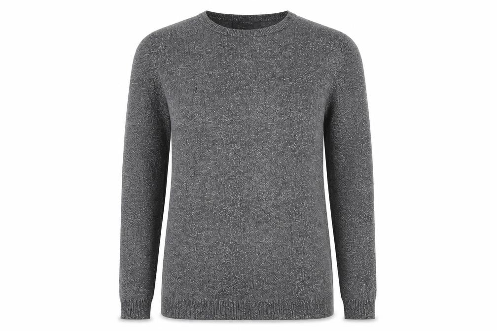 Atmosphere Womens Silver Crew Neck  Viscose Pullover Jumper Size 8