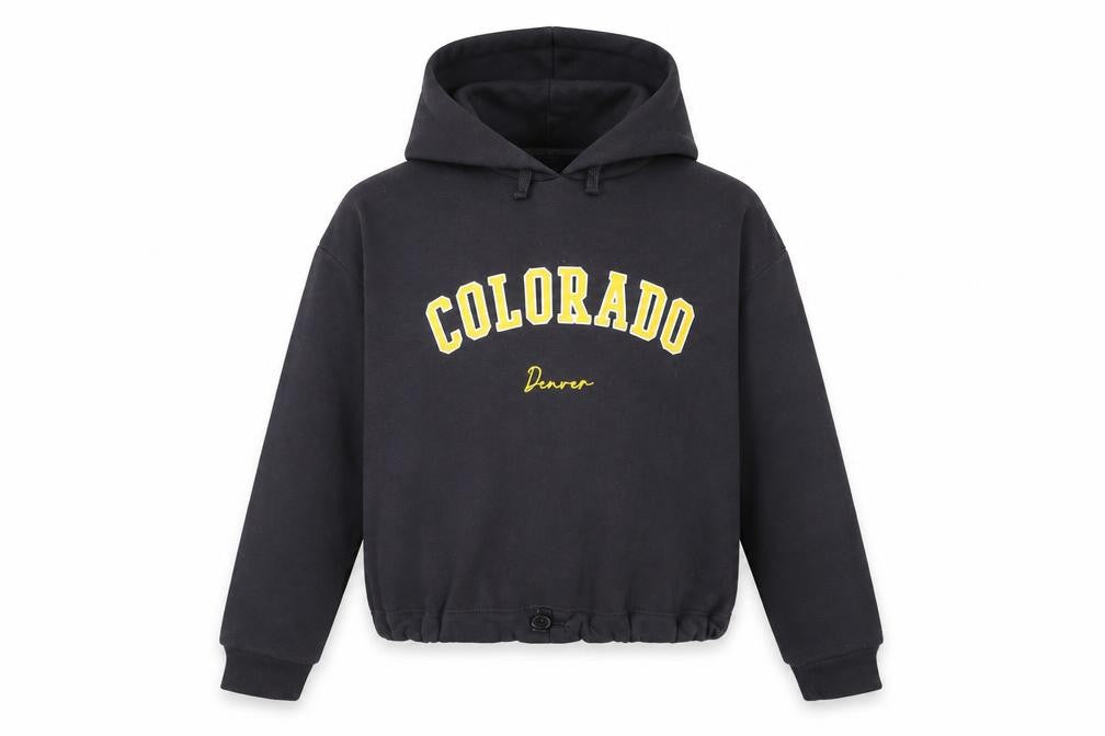 New Look Girls Grey  Polyacrylate Fibre Pullover Hoodie Size 12-13 Years  Pullover - Colorado
