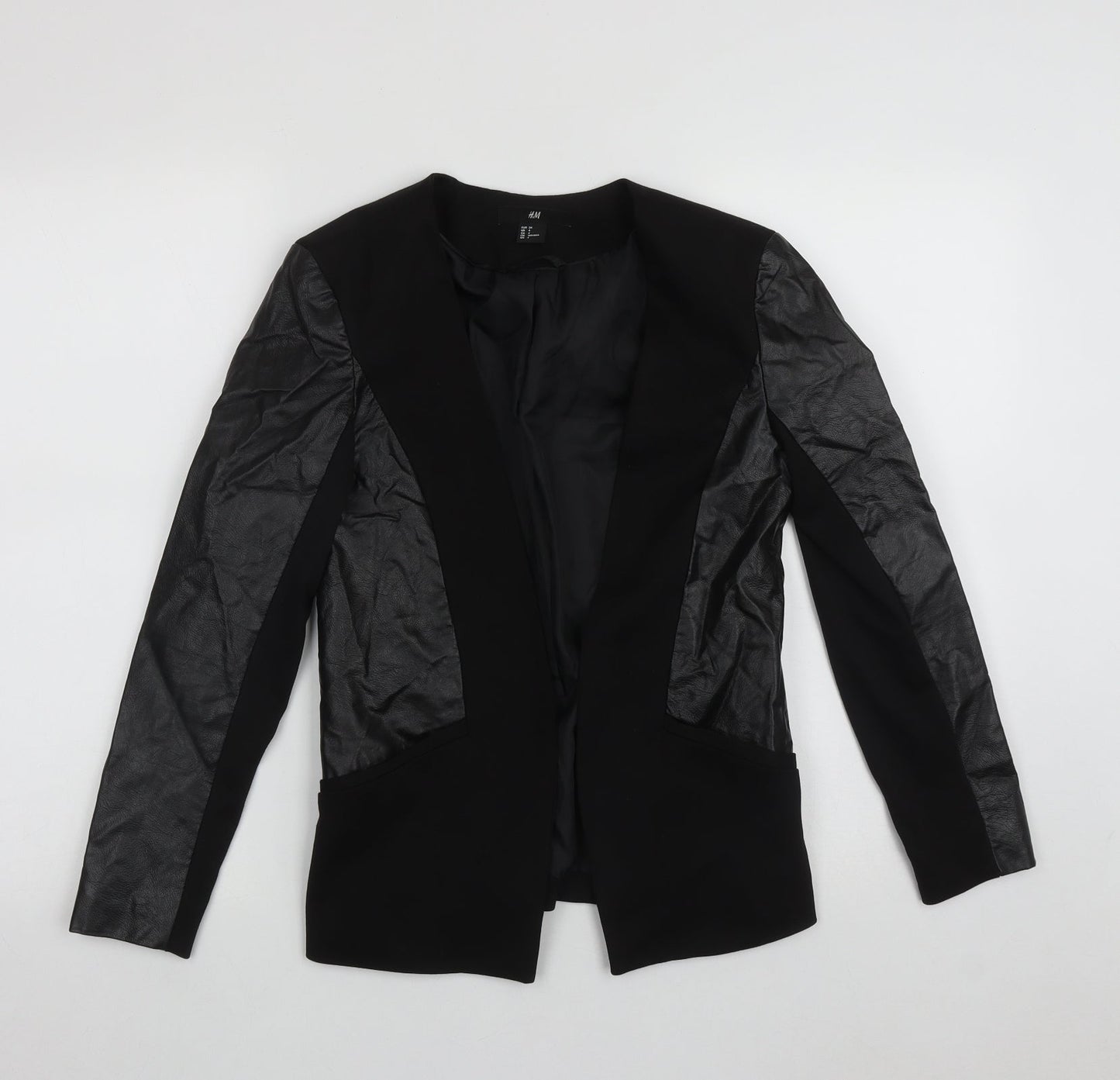 H&M Womens Black   Jacket  Size 6