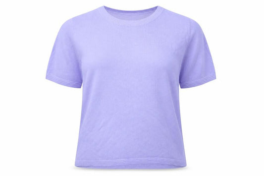 Marks & Spencer Womens Purple Boat Neck  Acrylic Pullover Jumper Size 16