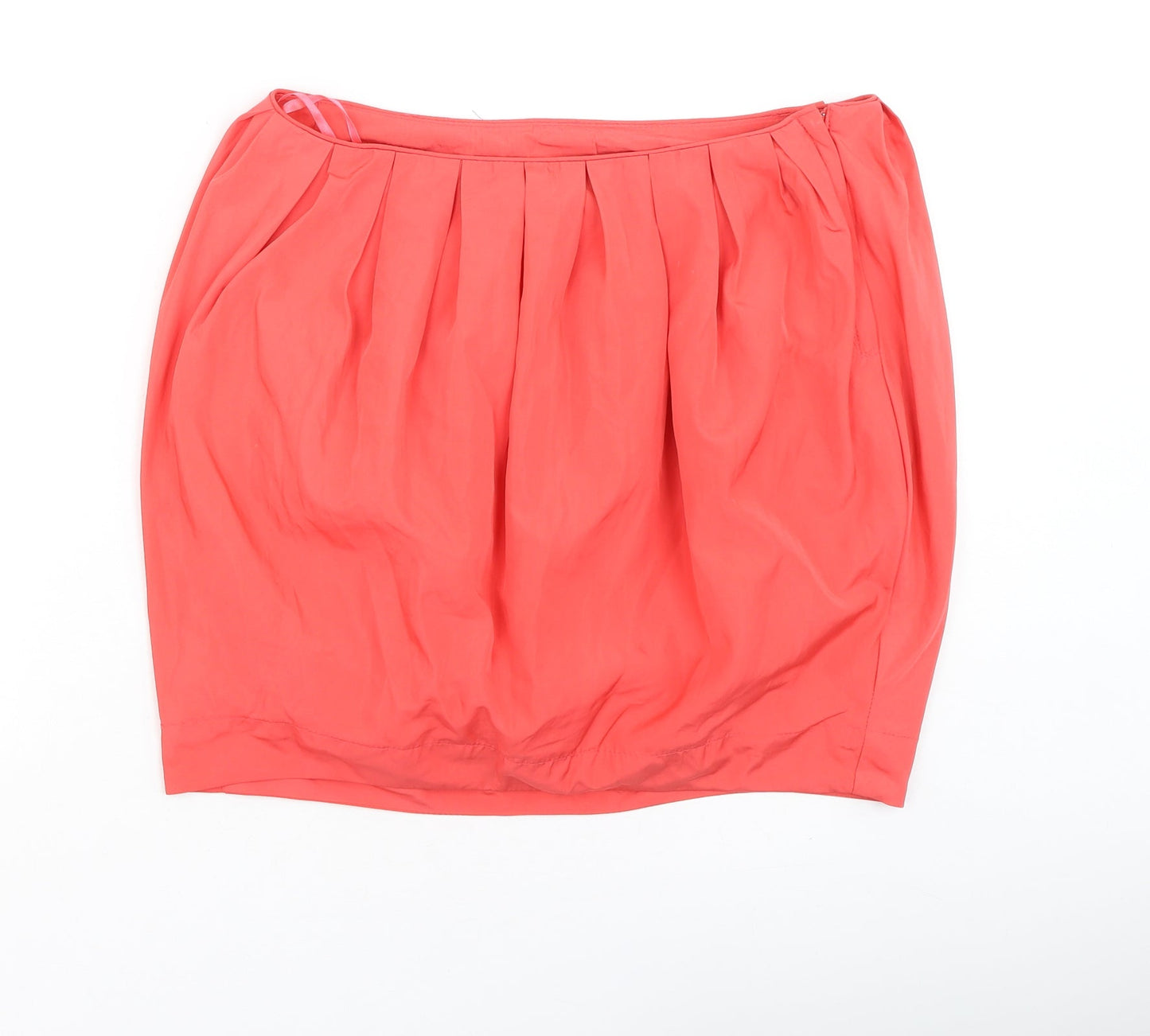 VERO MODA Womens Pink  Polyester Pleated Skirt Size 36