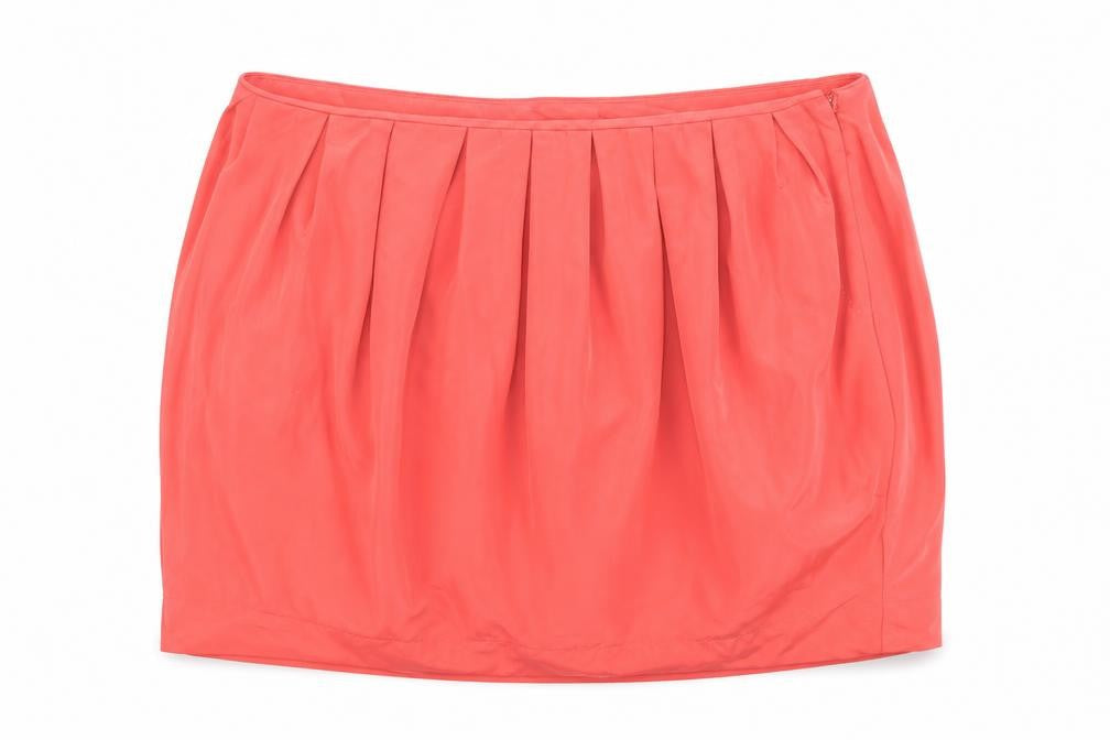 VERO MODA Womens Pink  Polyester Pleated Skirt Size 36