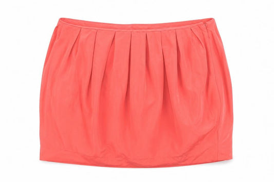 Vero Moda Womens Pink  Polyester Pleated Skirt Size 36