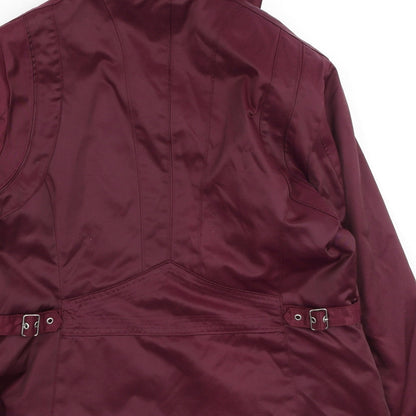 Roman Womens Red   Jacket Coatigan Size M