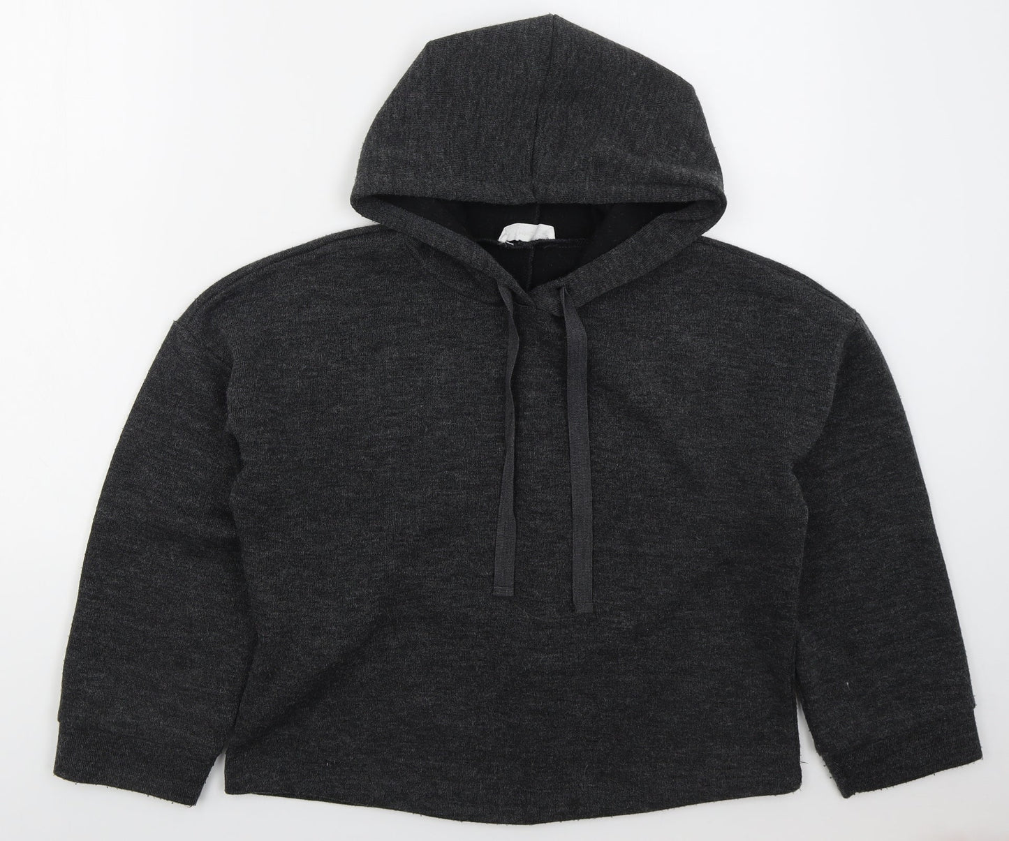 MNG Womens Grey  Polyester Pullover Hoodie Size M  Pullover