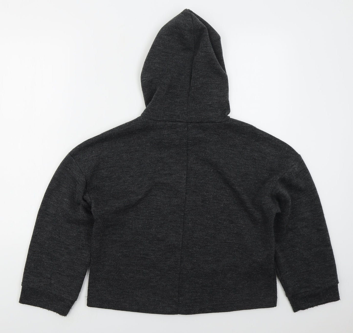 MNG Womens Grey  Polyester Pullover Hoodie Size M  Pullover