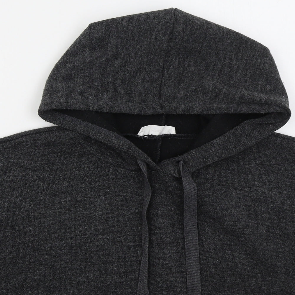 MNG Womens Grey  Polyester Pullover Hoodie Size M  Pullover