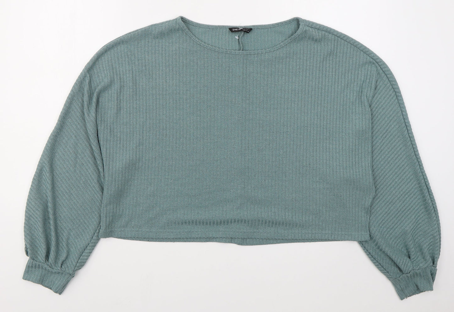 SheIn Womens Green  Polyester Pullover Sweatshirt Size XL  Pullover