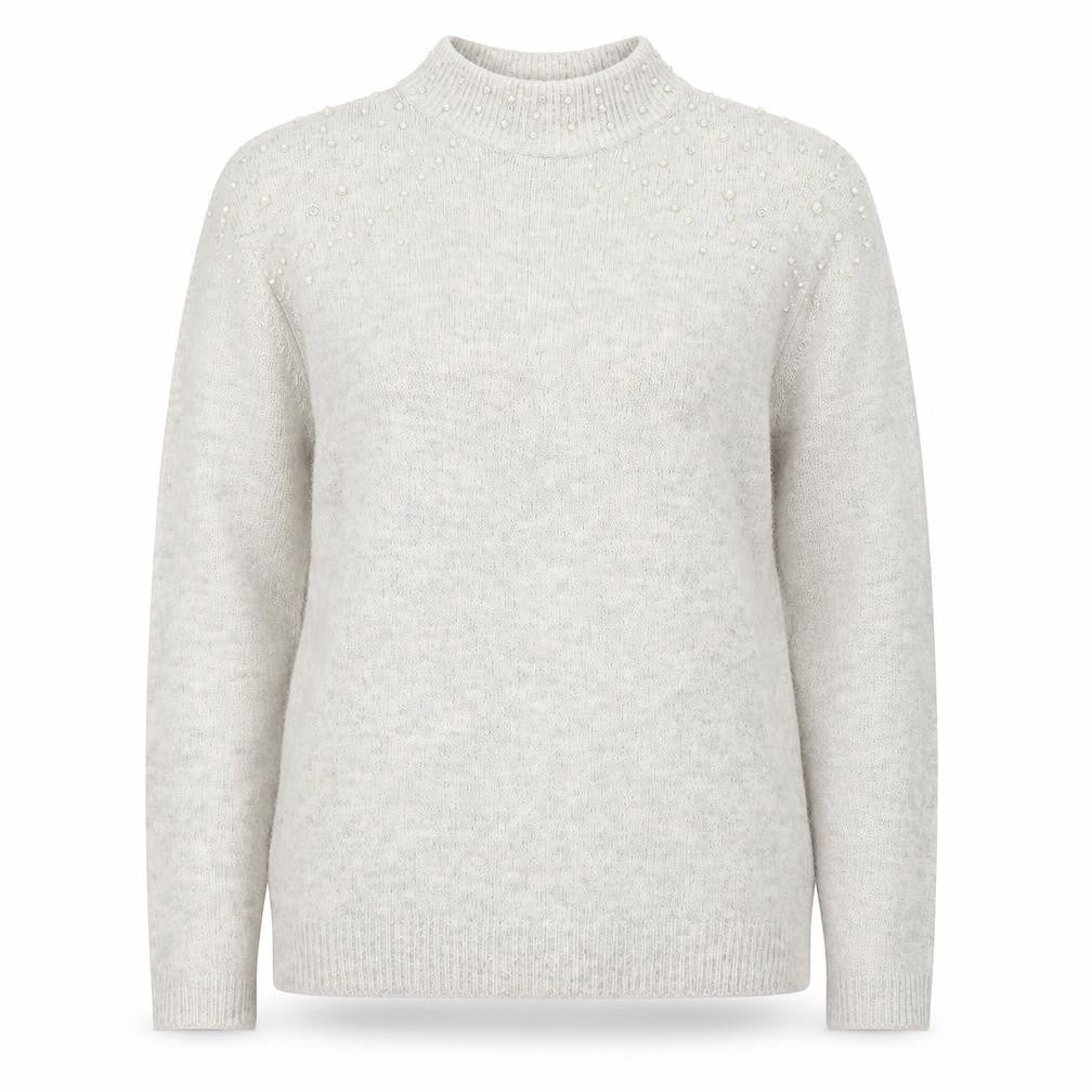 NEXT Womens Grey Round Neck  Acrylic Pullover Jumper Size 10