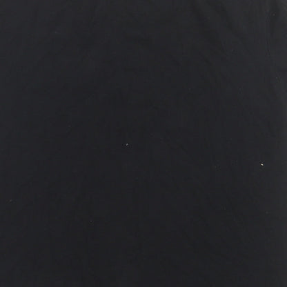 Crivit Womens Black  Cotton Basic T-Shirt Size M Crew Neck Pullover