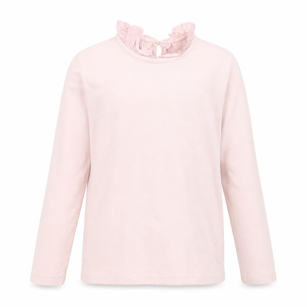 NEXT Girls Pink  Cotton Basic Casual Size 5-6 Years Collared Button
