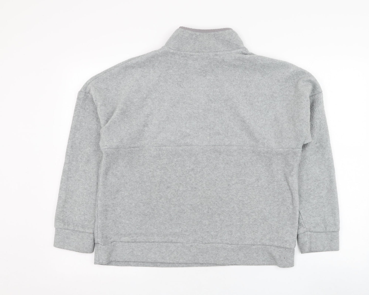 Primark Womens Grey  Polyester Pullover Sweatshirt Size 10  Pullover - Fleece