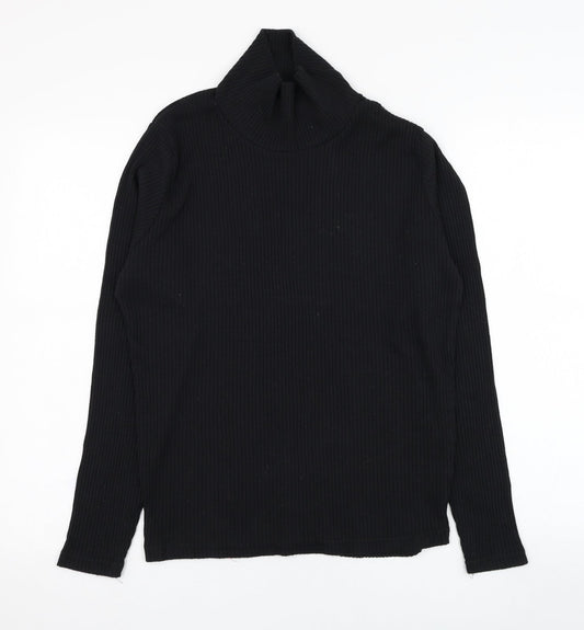 Avenue Womens Black  Polyester Pullover Sweatshirt Size 16  Pullover