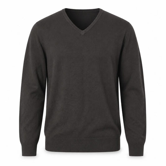 Marks & Spencer Mens Green V-Neck  Acrylic Pullover Jumper Size M
