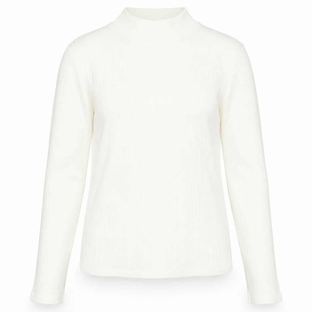 Primark Womens White  Viscose Pullover Sweatshirt Size 4